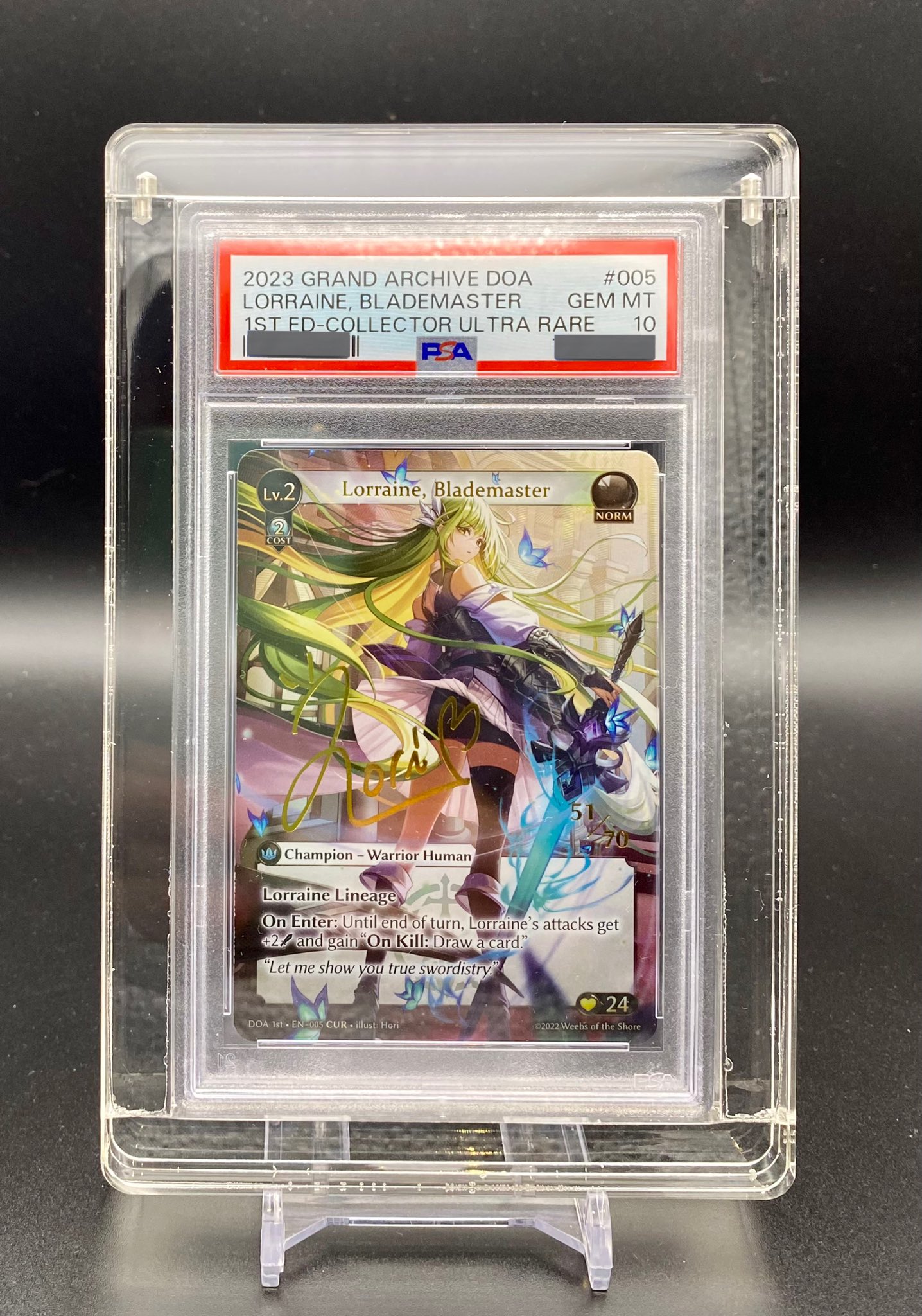 PSA10　【限定300枚】ヴァンガード CLAMP クランプ 当選カード あくあーと 湊あくあ psa10 PSA10 ヴァイスシュヴァルツ SP