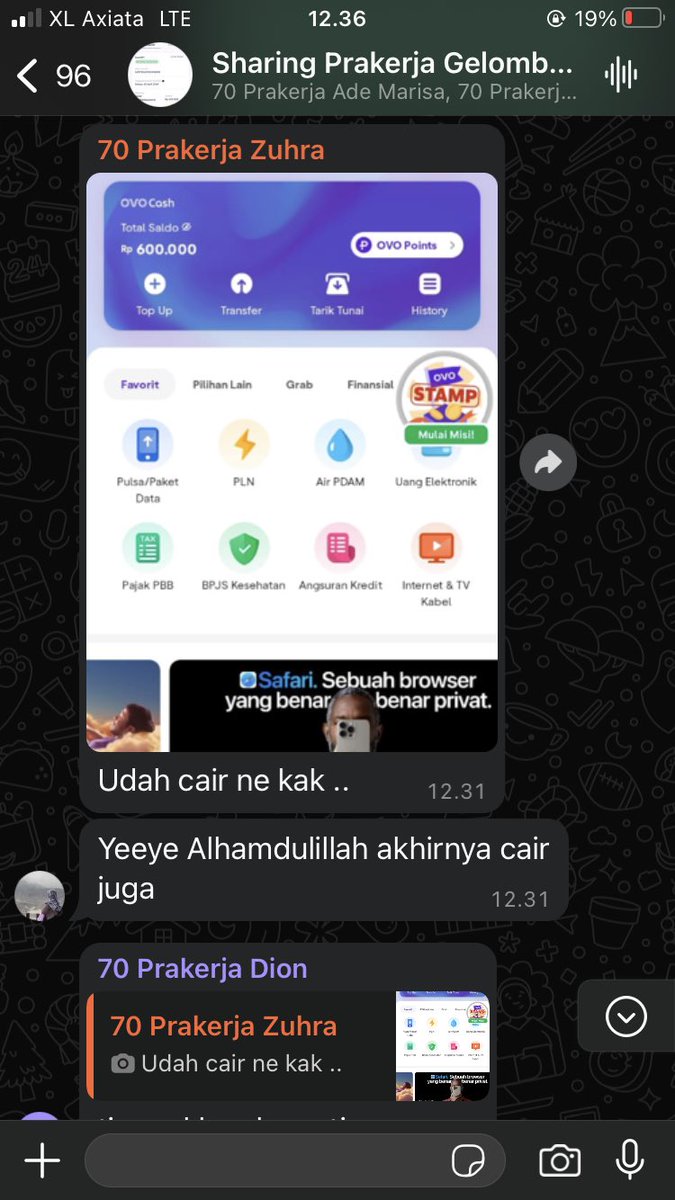 eculllll's tweet photo. Hai! siapa nih yang lolos prakerja gelombang 71? 
kalau kalian bingung milih pelatihan aku punya grup sharing prakerja nih 
member dari grup gelobang 67 sampai 70 insentifnya sudah cair semua🙌🏻
ini free ya..
boleh reply or dm ya jika berminat
#prakerja #gelombang71 #lolosprakerja https://t.co/i0Ev4vOqjf