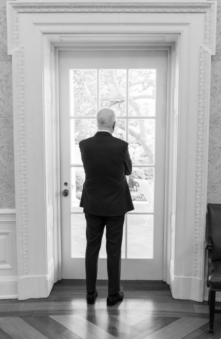 LeaKThompson's tweet image. This beautiful joy is brought to you tonight by this great man. Thank you @JoeBiden