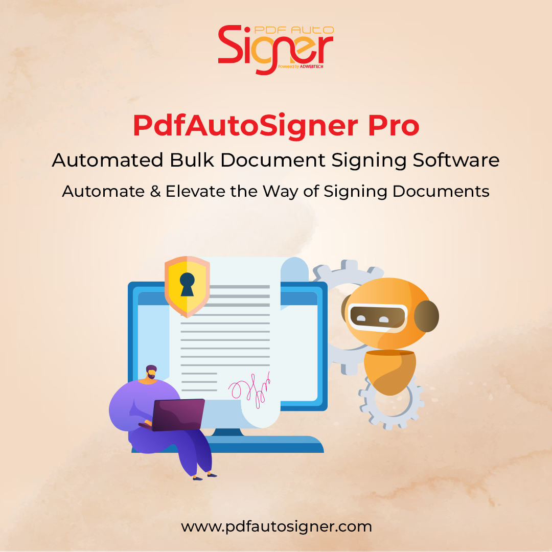 pdfautosigner's tweet image. Transform Your Document Signing Process with PdfAutoSigner Pro!

Tired of manually signing each PDF document?

Say goodbye to the hassle and hello to efficiency! With PdfAutoSigner Pro, you can sign bulk PDF documents digitally in just minutes.

#digitalsignature #documentsigning