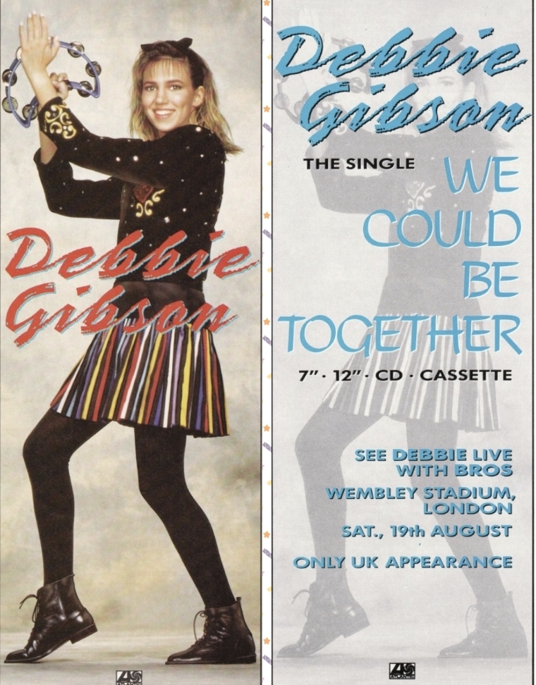 myfizzypop's tweet photo. Happy 35th to #DebbieGibson's #WeCouldBeTogether, released in the UK ahead of USA #onthisdayinpop in 1989. Timed to coincide with her #BrosIn2Summer gig later that month, this became her 7th UK top 40 smash - making no.22! Great ltd editions from Atlantic
https://t.co/e88iGEcQlx https://t.co/2YLdixS9JO