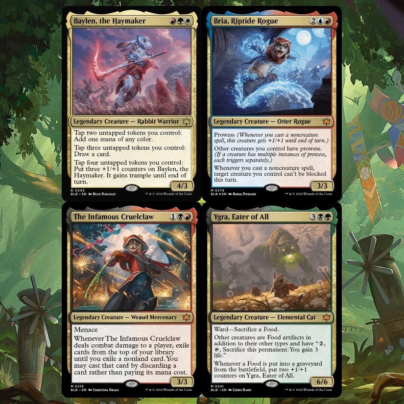 StarCityGames's tweet image. Which seat are you taking in this Commander Pod? 🤔

#MTG #CMDR #MTGBloomburrow