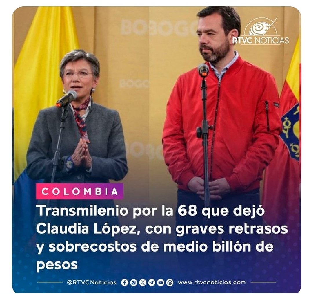 GioPizarroS's tweet photo. Feliz cumpleaños Bogotá 🥳 

Al mismo tiempo lamentamos que Peñalosa y Claudia negaran la posibilidad de un metro ligero por la Av 68 q proponía @petrogustavo y peor cuando nos enteramos que la obra de TM tiene serios retrasos y billones de sobrecostos

Dueles Bogotá! 😥 https://t.co/jP57RaB3FB