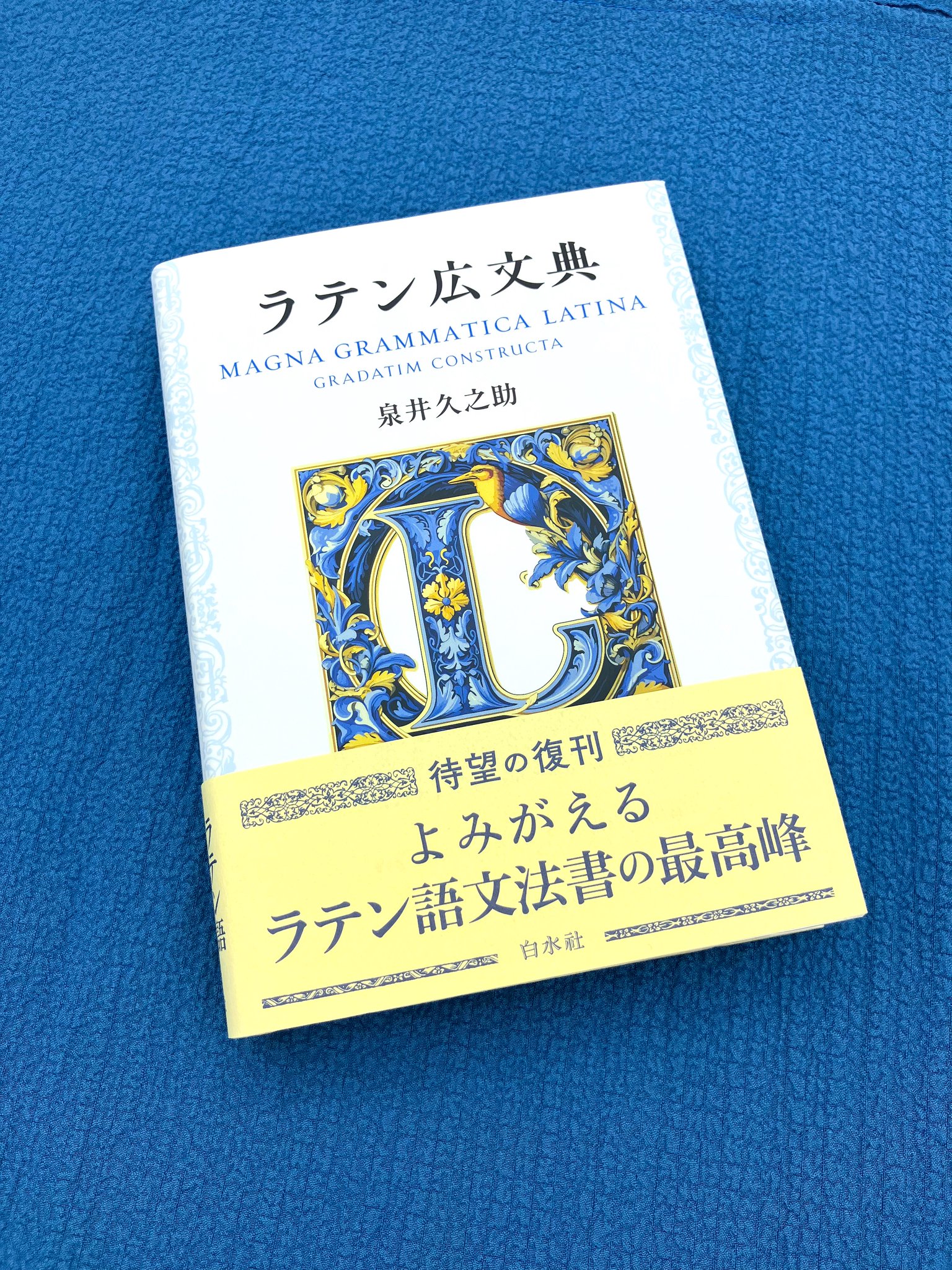ラテン広文典 泉井久之助 ラテン語