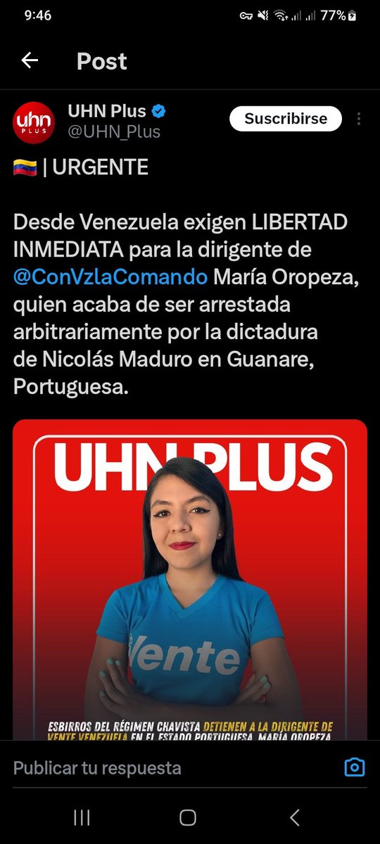 p81280's tweet photo. @White_Hunters @NicolasMaduro La acaban de secuestrar https://t.co/5487WIUMPf