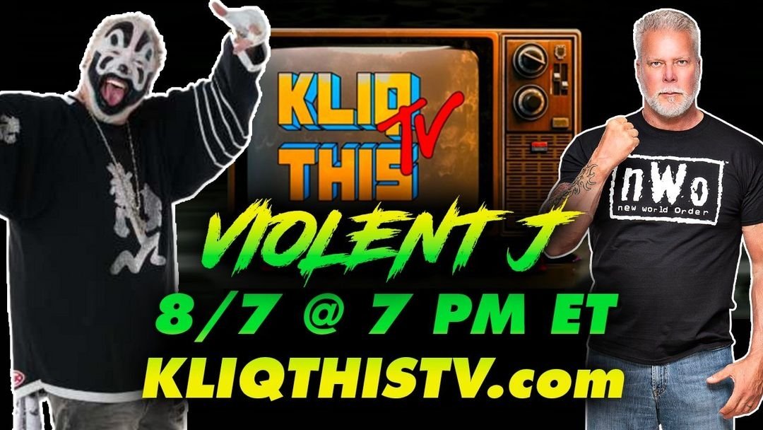 TOMORROW - join Kevin Nash &amp; Violent J for a SPECIAL LIVE recording of Kliq This! Sign up for the #ElevenSoftClub at KliqThisTV.com! #ICP #NWO