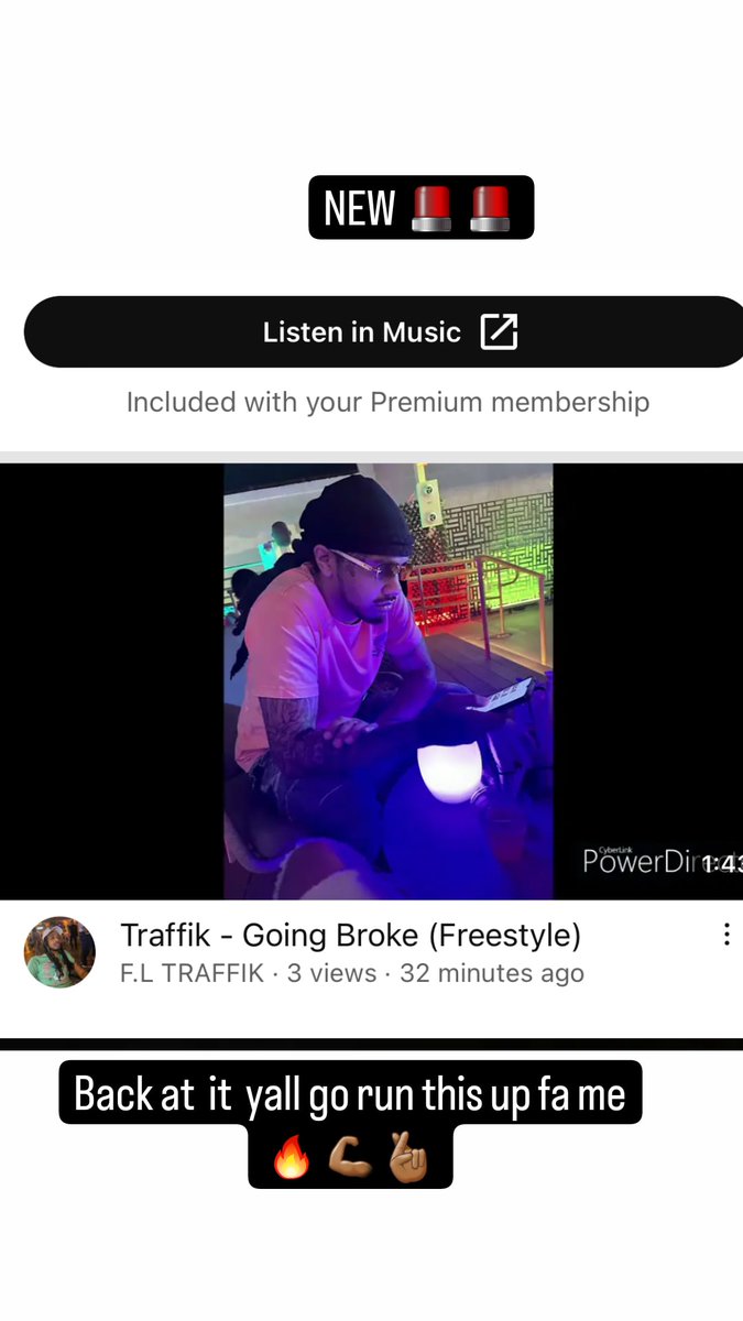 FLTraffik's tweet photo. NEW MUSIK GO RUN IT UP FA ME 💪🏽💪🏽🚨🔥 https://t.co/PcbkbhXwLt