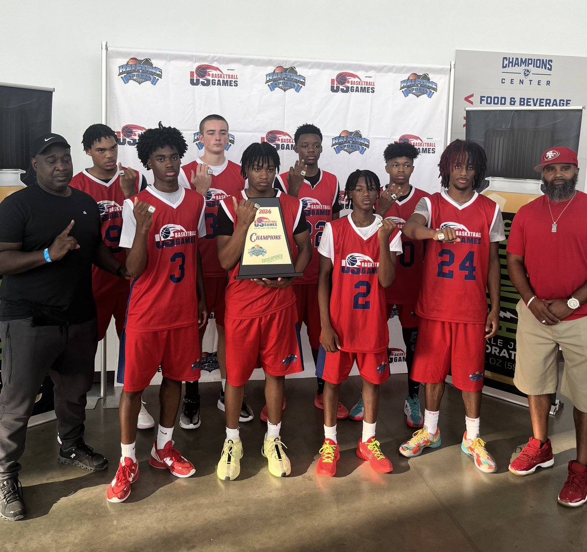 Had a good weekend with Team Georgia Johnson and got the chance to win the championship and bring home a ring.