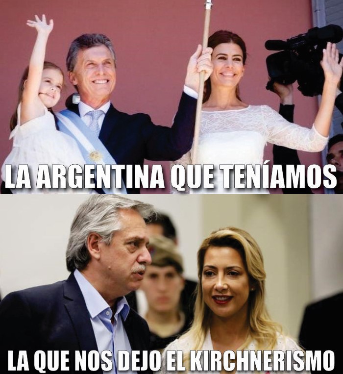 Increíble que en Argentina cambiamos esto por el impresentable borracho golpeador y encima todavía son tan caras duras que siguen hablando cuando deberían callar para siempre, gracias genios del voto!! 
#Alberto Alberto, Ofelia, Espinoza, Alperovich, <a href="/malepichot/">malena pichot</a>