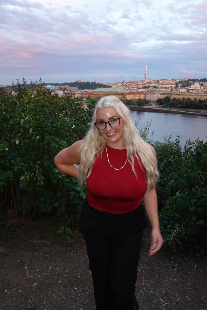 sunsets in Prague🫶 wanna come next time?