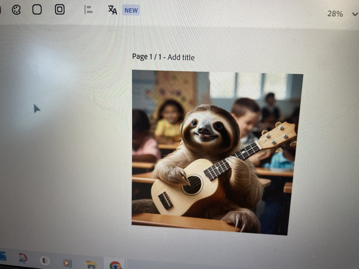 MonicaRoach15's tweet photo. So fun presenting with @1TechGirl not once, but twice today about @AdobeExpress at #DTALCon. In our advanced session, we shared our favorite tips & tricks. Loved these text to image creations by our participants! #vbits @misswezi_ @DrShewbridge @vbschools #AdobeEduCreative https://t.co/B8MDhtsIdv