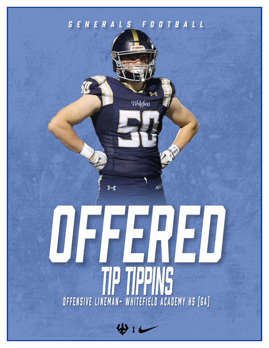 Beyond Blessed to announce that I have received an offer from Washington and Lee! <a href="/CoachWalsh1518/">Robert Walsh</a> <a href="/RecruitThePack/">Whitefield Academy HS Recruiting Page</a> <a href="/RecruitGeorgia/">Recruit Georgia</a> <a href="/coachlerose/">Coach Lerose</a> <a href="/CoachCollinsII/">Tony Collins II</a> <a href="/coach_rapoza/">Coach Rapoza</a>