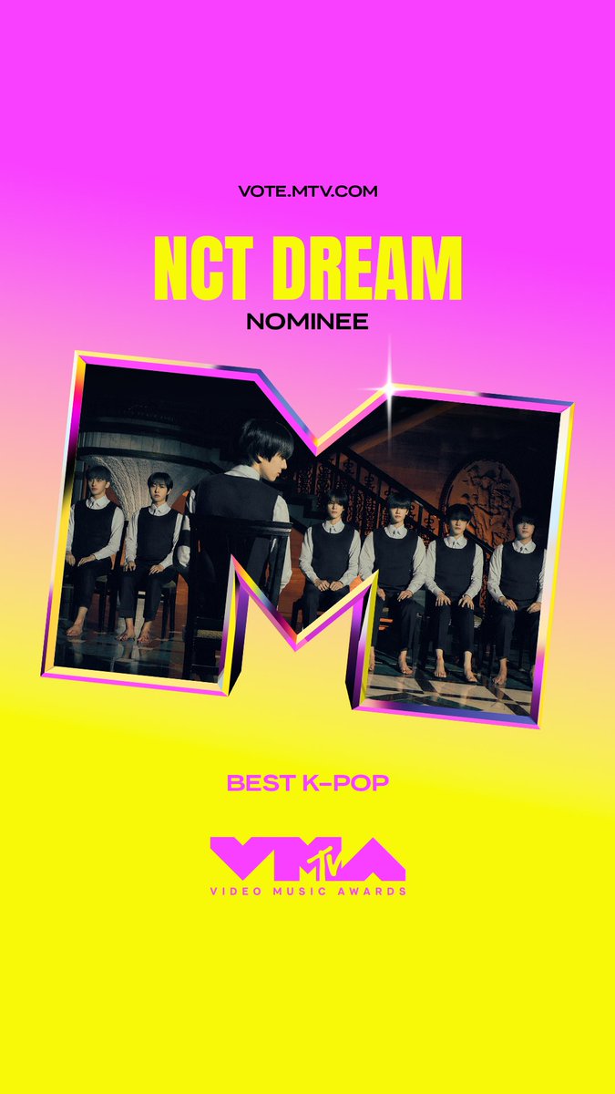 NCTsmtown_DREAM's tweet photo. We are so excited that our song 'Smoothie' is nominated for "Best K-Pop" at the 2024 #VMAs!
Thank you so much for your love and support!

Vote 'Smoothie' for Best K-Pop! 🗳️
➡️ https://t.co/rixI9lWIUZ

#VMA @vmas
#NCTDREAM #Smoothie
#NCTDREAM_Smoothie https://t.co/Zk3YiiRQcy