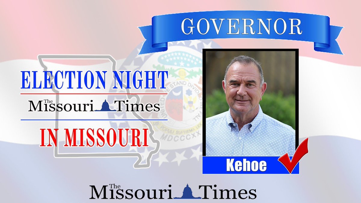 MissouriTimes's tweet photo. We've called Mike Kehoe as the winner of the 2024 the Republican Primary https://t.co/6Cv8P0Tscf