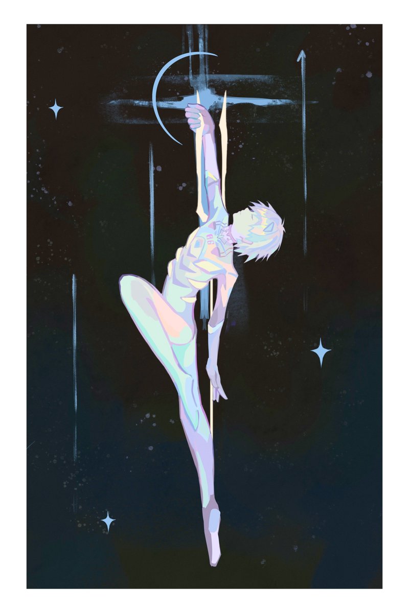 tsvaci_'s tweet photo. i dont really like this tbh but i wanna post as much as i can :3 #EVANGELION #kaworu #nge https://t.co/un80pXToTq