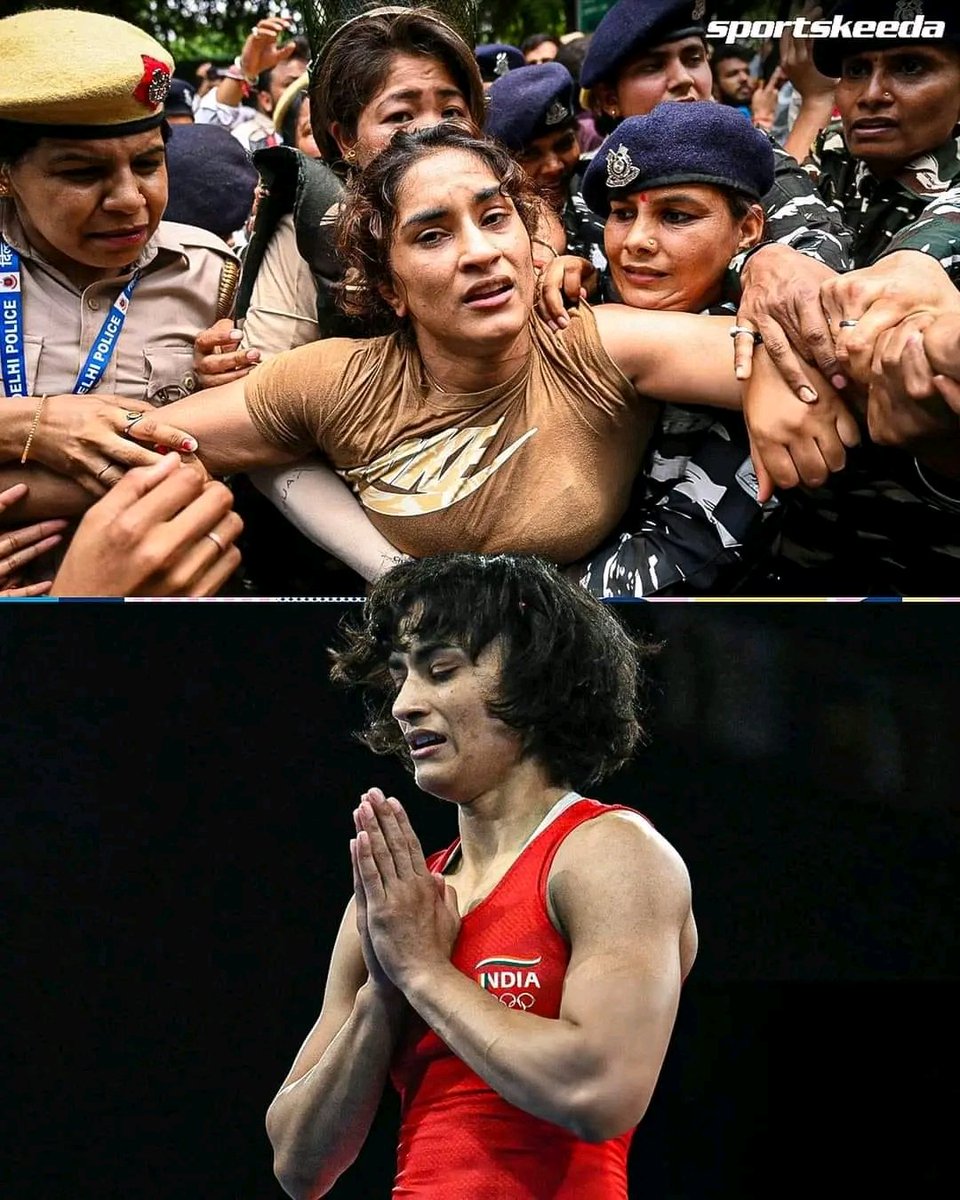 <a href="/JaikyYadav16/">Jaiky Yadav</a> दब दबा था 
दब दबा है
दब दबा बना रहेगा 

हमारा Silver पक्का अब कल Gold जीतेंगे 
विनेश फोगाट ने फाइनल में पहुँच कर इतिहास रच दिया ...🌳
#VineshPhogat 
#wrestling 
#Paris2024 
#ParisOlympics2024