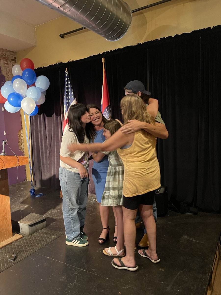 I’m so honored by all the support Missourians have shown our campaign! 

I’m excited to hit the ground running &amp;  bring our message to every corner of Missouri: enough with the extremism, &amp; government overreach, it’s time Missouri has a leader who will fight for working families.