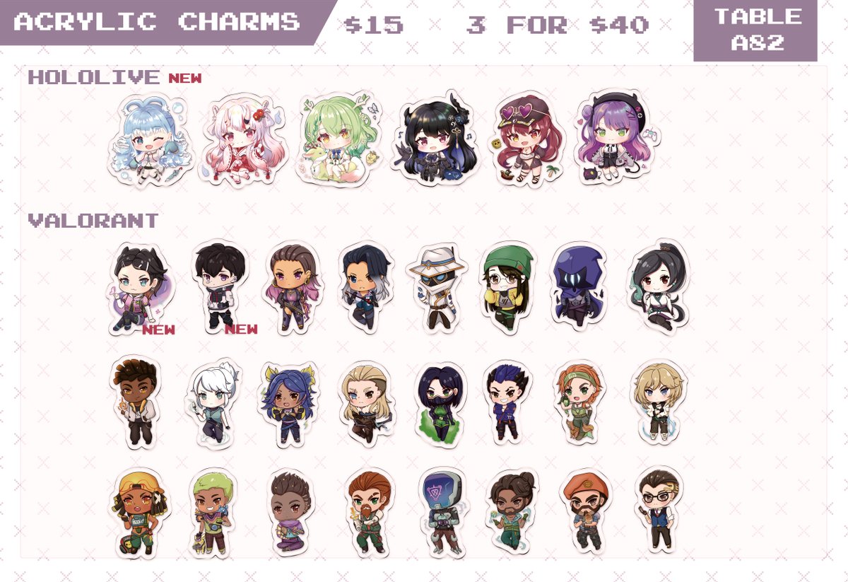 ArtsMiuki's tweet photo. (1/2) My catalog for  #anirevo2024 is here!! 
Find me at ✨A82✨ this weekend~
#artistalley #anirevo https://t.co/8agXNKkzs9