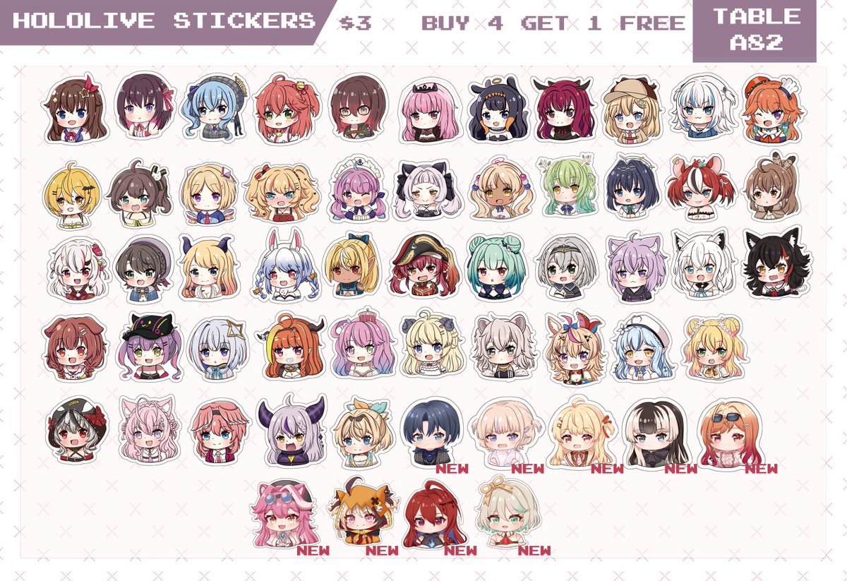ArtsMiuki's tweet photo. (1/2) My catalog for  #anirevo2024 is here!! 
Find me at ✨A82✨ this weekend~
#artistalley #anirevo https://t.co/8agXNKkzs9