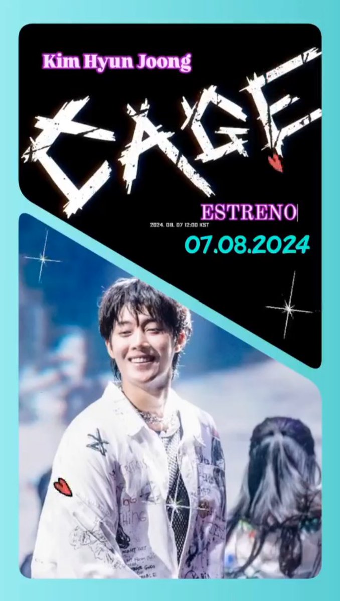 Pamela42773009's tweet photo. La cuenta regresiva a iniciado 
"CAGE" @khj_heneciatwt 
#CAGE_ComingSoon
#KimHyunJoong https://t.co/VndJKcTIcR