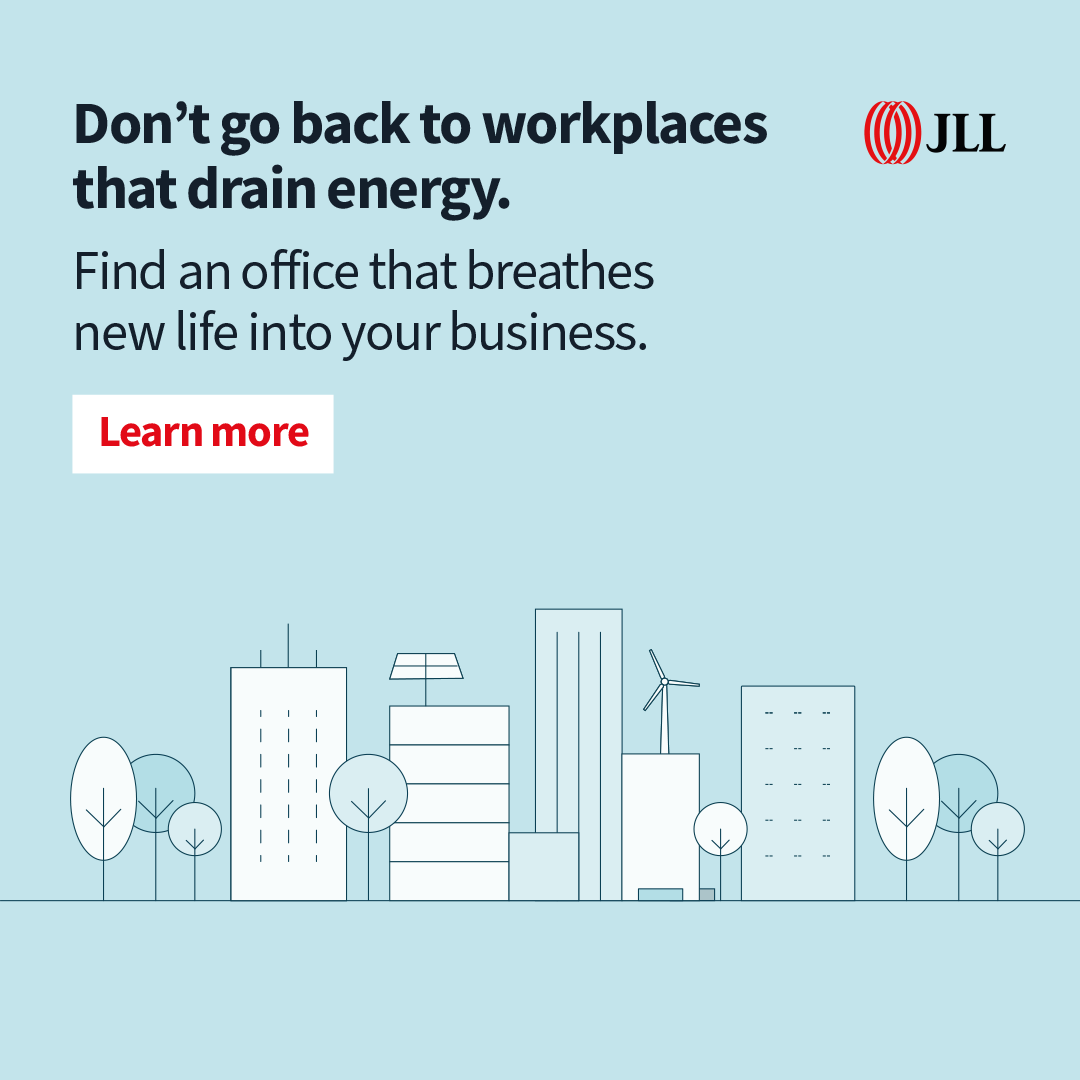 JLLIndonesia's tweet photo. Is your office not meeting sustainability goals? Perhaps it’s time to find a cost-efficient workplace that’s good for business and the planet. 

Take your office forward with JLL, learn more: https://t.co/N2DxASwyZ8

#JLLIndonesia #FindOffice #WorkplaceStrategy #Jakarta https://t.co/h6J1XRsFLO
