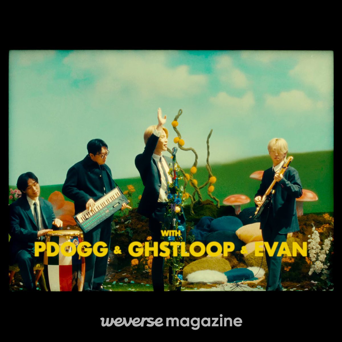 BIGHIT_MUSIC's tweet image. [weverse magazine] 
Team #지민, a.k.a ‘MUSE’의 프로듀서 피독 &amp;amp; GHSTLOOP 인터뷰
Team #Jimin, a.k.a ‘MUSE’ producers Pdogg &amp;amp; GHSTLOOP interview

▶️KOR: bit.ly/3WyJjxZ
▶️ENG: bit.ly/3WD2rej
▶️JPN: bit.ly/3WCzxL8