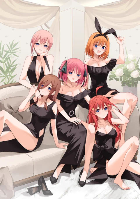 表紙絵#五等分の花嫁 