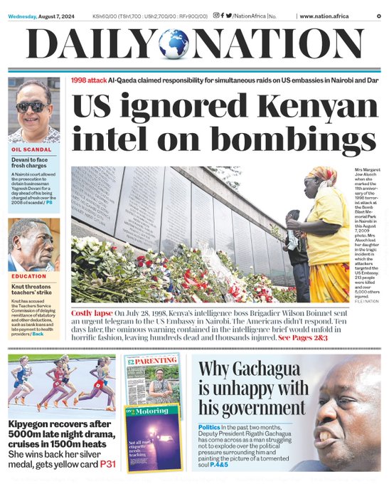 Top Stories Today:📰
  
Read On; Epaper.nation.africa
    
Stream Live : ntvkenya.co.ke/nationfm
 
#MorningFix
<a href="/Mariambishar/">Nomadic Panda 🐼</a> x <a href="/brian_aseli/">Brian Aseli</a>