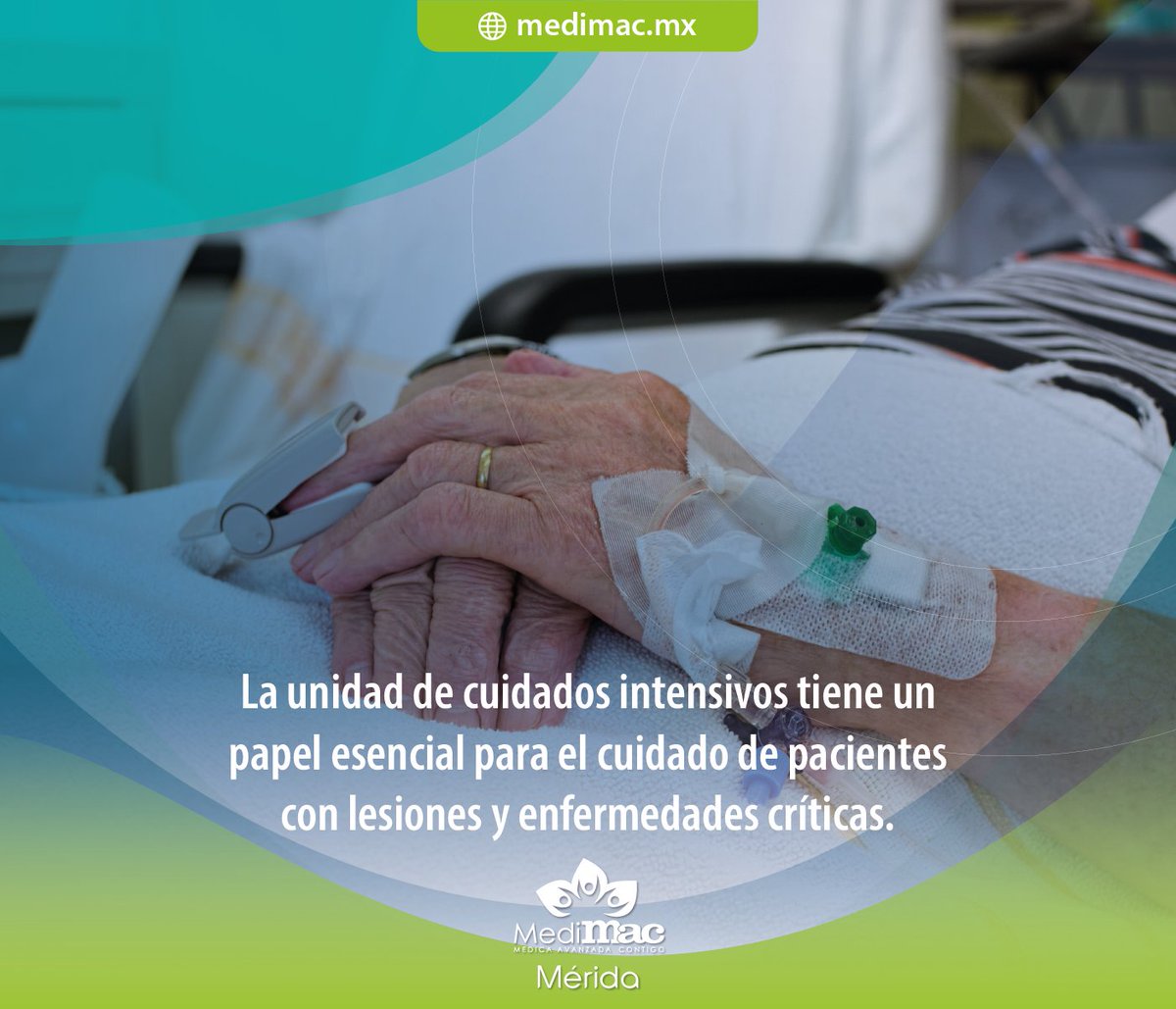 medimacmx's tweet photo. La Unidad de Cuidados Intensivos proporciona tratamientos especializados a pacientes con enfermedades o lesiones graves.
 #MediMAC #Mérida https://t.co/yQWXb4Gcvl