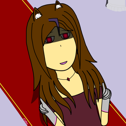 MollyWolfArt's tweet image. Tried to do a Teasing Villainess/Hero dynamic with @FalloutFireboy 

also an excuse to put him in a maid outfit &amp;gt;.&amp;gt;

#Mollychromatic #digitalart #randomart