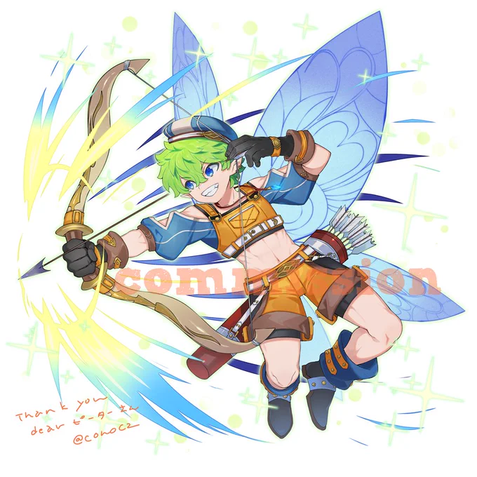 スケブで描かせていただきました! 