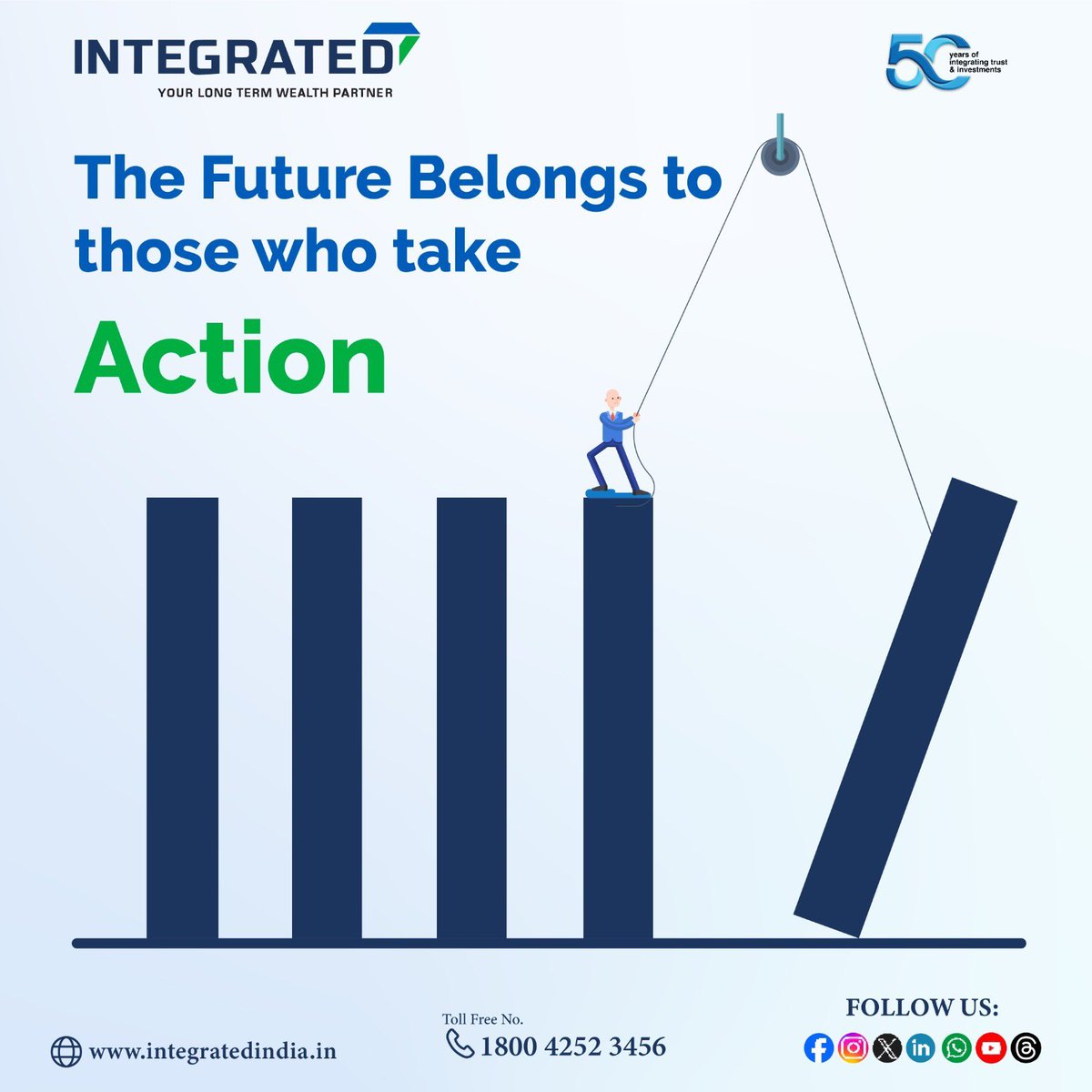 IntegratedTweet's tweet photo. Take control of your financial future with Integrated. Your long-term wealth partner! #FinancialFuture #Financialplanning #Investment #WealthPartner #Integratedenterprises https://t.co/nC1ofZUfQg