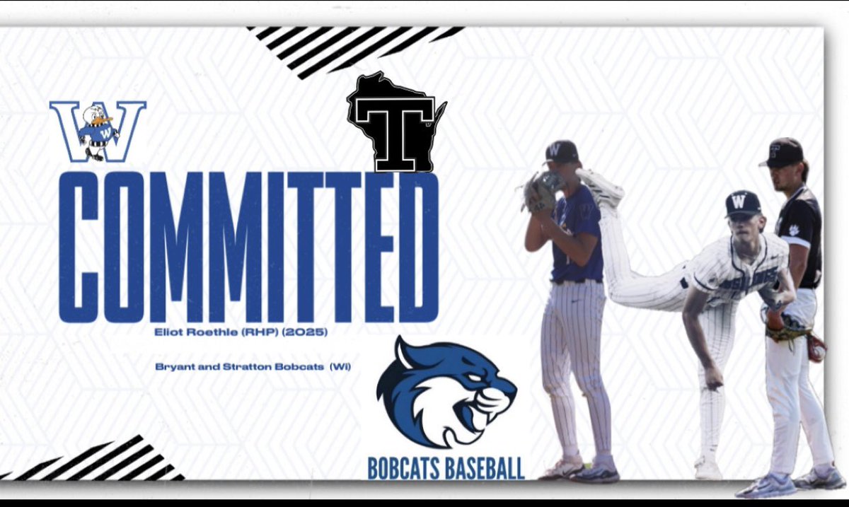 Committed. Excited to announce that i will be continuing my academic and athletic career <a href="/BSCBaseballWI/">Bryant & Stratton WI Baseball</a>  Thank you to all my coaches that helped me along the way. I want to Thank God for blessing me with my talent. Thank you <a href="/AlexTomter/">Alex Tomter</a> for this opportunity!