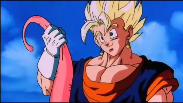 I got

Bleach (Gin)
One Piece (Luffy)
Naruto (Sasuke)
Dragon Ball (Vegito)