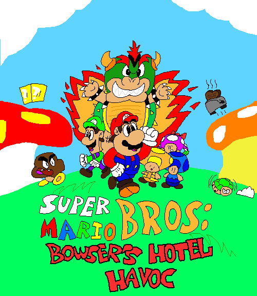 Matthewgaming99's tweet photo. I've been teasing this through sprites for a while so...

BEHOLD!
"SUPER MARIO BROS: BOWSER'S HOTEL HAVOC" - 
a fanmade reimagining of the Phillips CDi game: "Hotel Mario"!

I hope you look forward to seeing this game reimagined! 

[ #SuperMarioBros #reimaging #cdi #meme ] https://t.co/9hr5R2jzuw