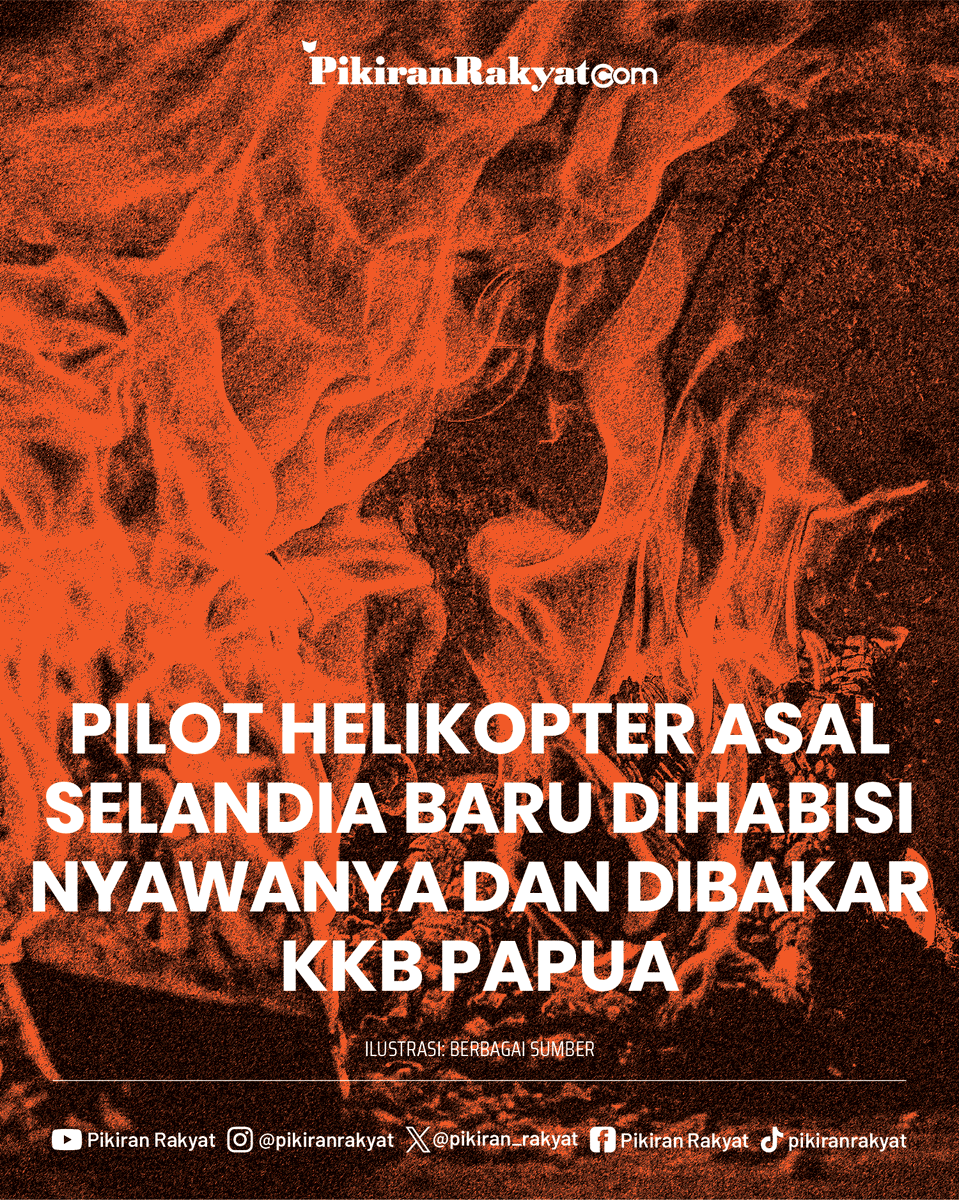 pikiran_rakyat's tweet photo. Kelompok Kriminal Bersenjata (KKB) melakukan penyanderaan dan penghilangan nyawa terhadap pilot Helikopter milik PT Intan Angkasa Air Service, Glen Malcolm Conning (50). Dia merupakan pilot berkebangsaan Selandia Baru. 

Kepala Operasi Damai Cartenz 2024, Brigjen Pol. Faizal Ramadhani mengatakan bahwa peristiwa itu terjadi di Distrik Alama, Kabupaten Mimika, Papua Tengah, Senin 5 Agustus 2024 sekira pukul 10.00 WIT. Para pelaku juga membakar helikopter jenis IWN MD.500 ER PK. 

"Benar, telah terjadi penyanderaan dan pembunuhan yang dilakukan oleh KKB terhadap Mr. Glen Malcolm Conning yang merupakan pilot Helikopter milik PT. Intan Angkasa Air Service," ucapnya. 

"Kejadian tersebut terjadi saat helikopter tiba di Distrik Alama dengan membawa empat penumpang, yaitu dua orang dewasa (nakes) dan 1 bayi serta 1 Anak dari Bandara Moses Kilangin Timika," ujar Faizal Ramadhani menambahkan.
.
Eka Alisa Putri/PRMN
.
Selengkapnya di https://t.co/bwAp15CLew
.
#Pilot #KKB #GlenMalcolmConning