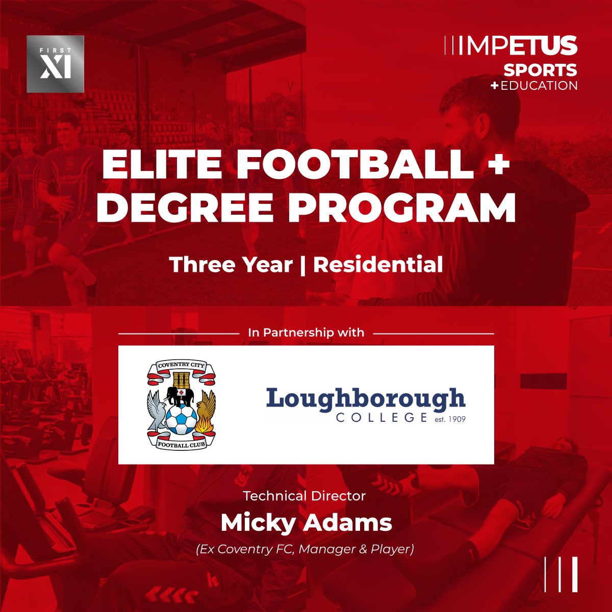 isportsschools's tweet photo. Play the Game and Live Your Dream

Introducing The Vector Elite Football + Degree Program (Age 18-23). The first program in the UK to combine a Pro Football Club with World Class Education.

This program is in partnership with:
- Coventry City FC
- Loughborough College/University https://t.co/ssR1s6bRfE