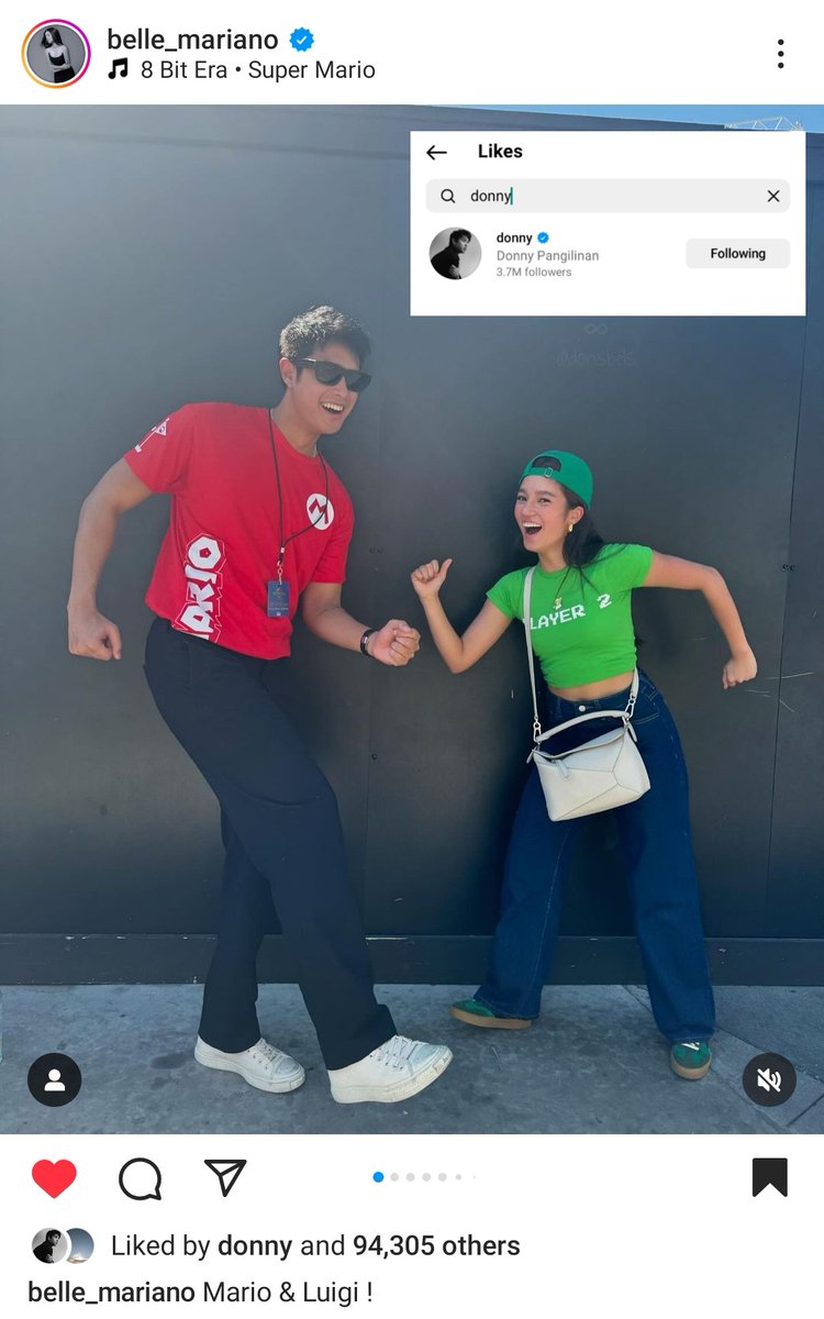 donsbels's tweet photo. Liked by Super Mario Pangilinan  ❤️🎮

#DonnyPangilinan | #BelleMariano | #DonBelle https://t.co/7Elnu1wdXG
