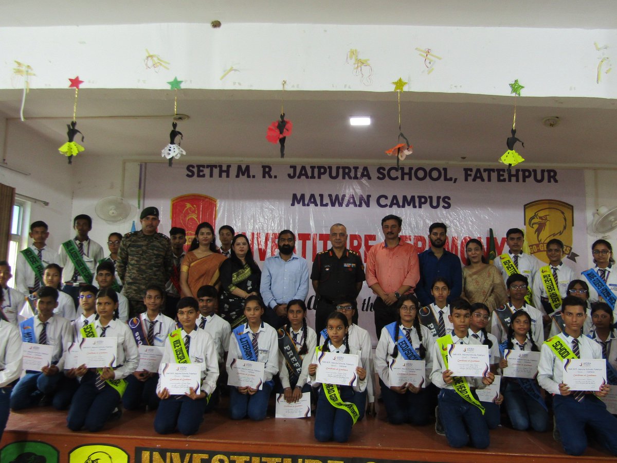 jaipuria_ftp's tweet photo. INVESTITURE CEREMONY 2024-25 AT SETH M.R. JAIPURIA SCHOOL, FATEHPUR

#investitureceremony https://t.co/0lNtGPWUll