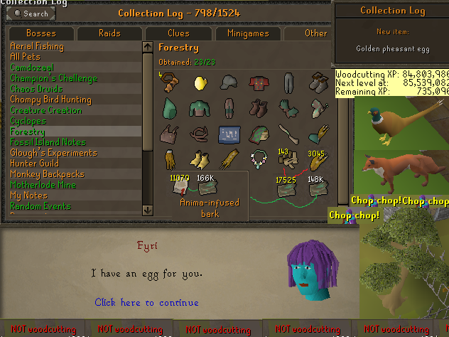 FyriOsrs's tweet photo. Forestry greenlogged! 💚 https://t.co/hgQKwNK8mS