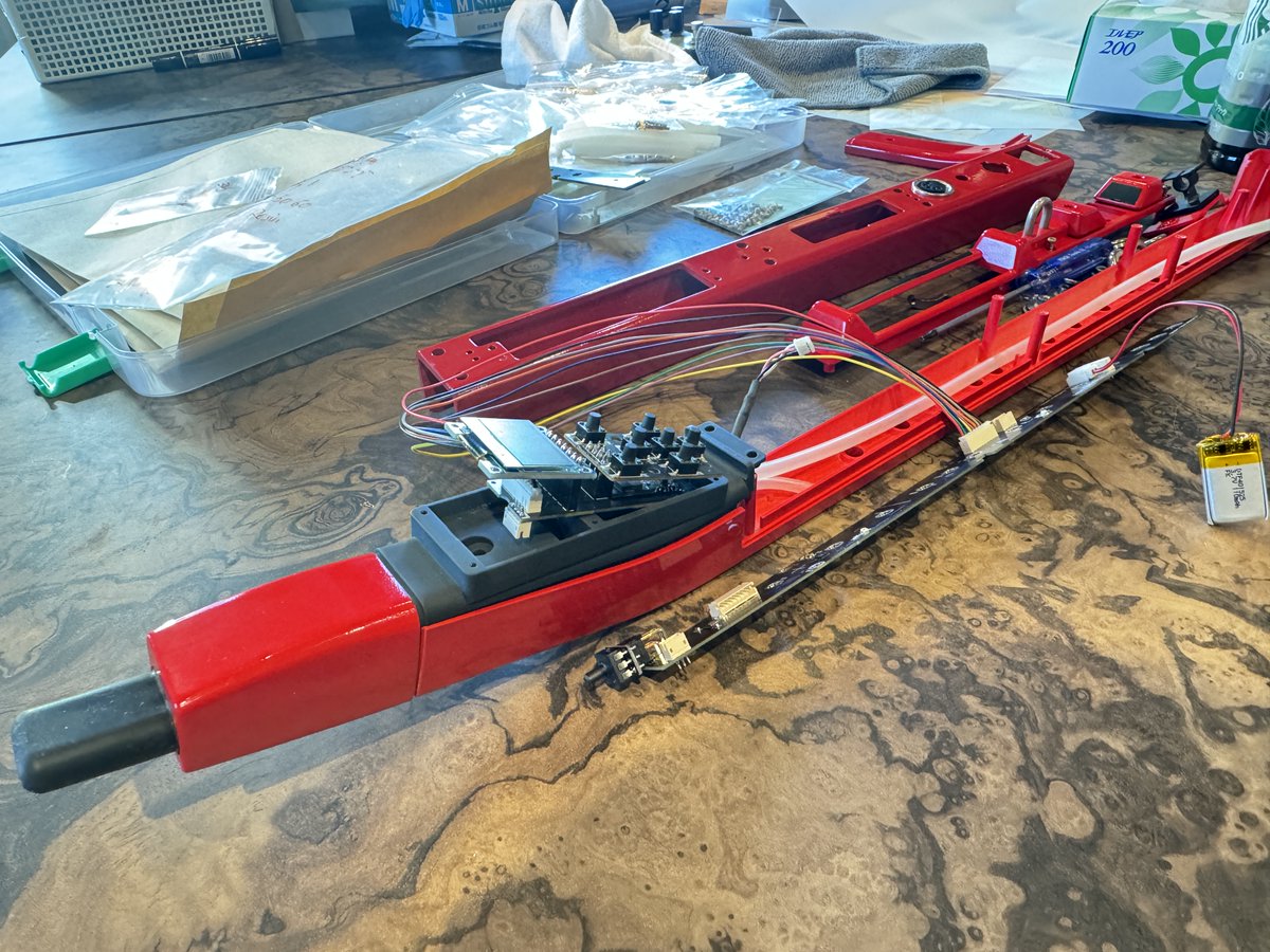 garage_99's tweet image. 技術検討中
難易度高し・・・

どうしても載せ替えたい方はご相談ください。

#MWiC #EWI