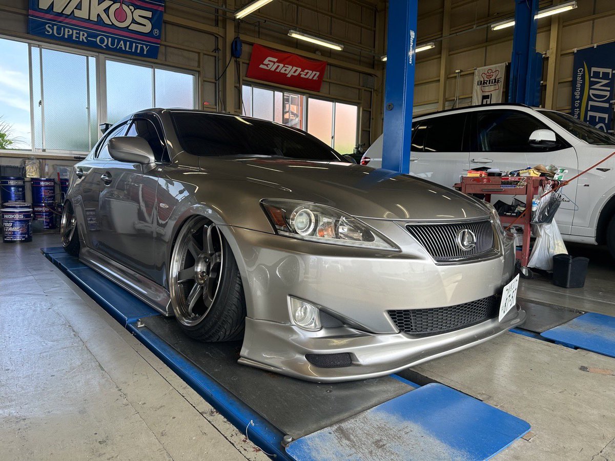 フロント326Powerアッパーシート交換
リアテンションロッド取り付け
アライメントとツラ出しセッティング
BRIDEジータ4
クーラーガス補充
暑い中ありがとうございました😭
<a href="/rev_taka/">taka@zerozero8</a>