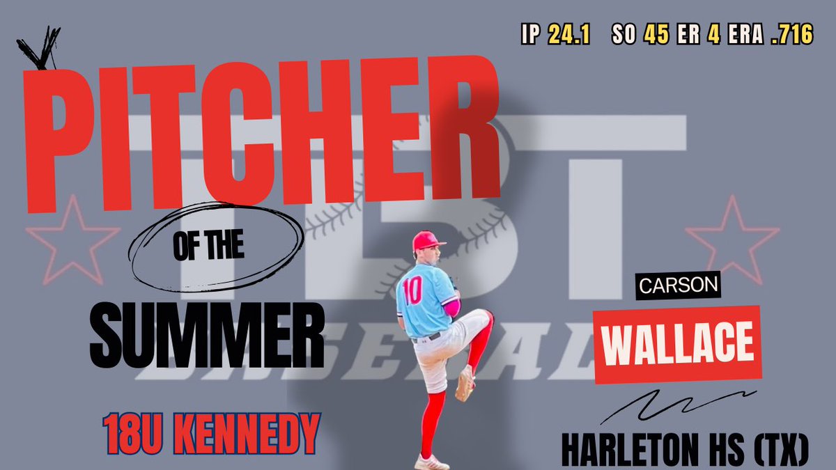 BKOkahoma's tweet photo. ‼️Pitchers of the Summer ‼️
@carson_4wallace 
@litopcinco 
@JettJohnson_23 
Cooper Burkhart https://t.co/ed0Mz9BXXK