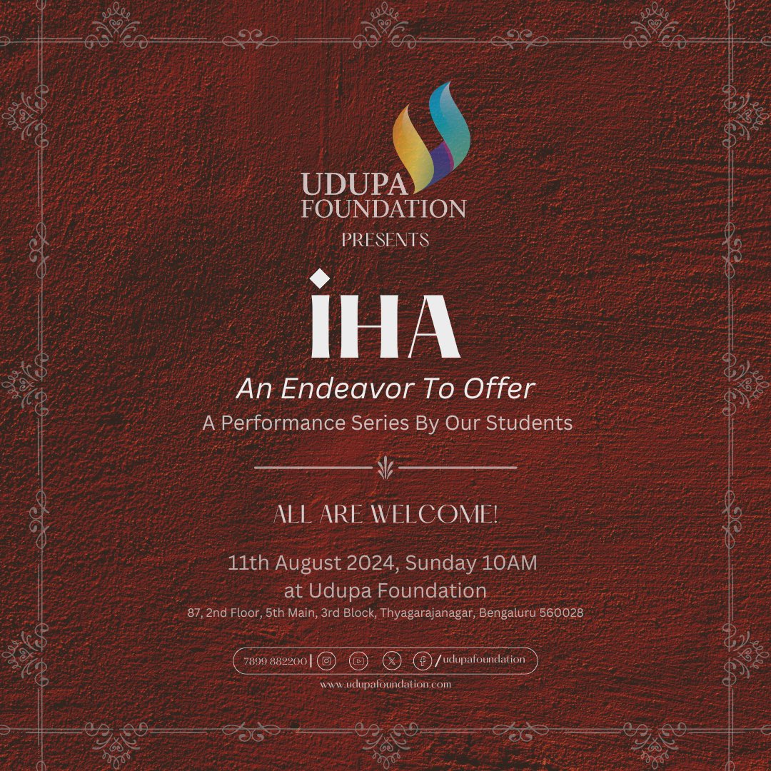 Udupa Foundation tweet media