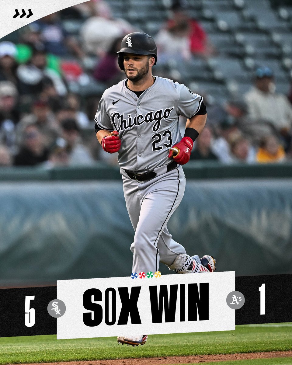 whitesox's tweet photo. That's a #WhiteSox W❗️ https://t.co/trDs97VSH4