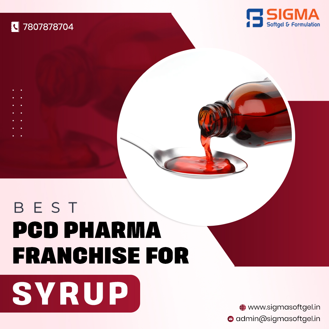 Sigma Softgel &amp; Formulation provides you the best PCD Pharma franchise for syrup.

Visit - sigmasoftgel.in/syrup/

#syrupmanufacturing #syrup #pcdfranchise #bestprice #franchse #PharmaFranchise #cpsules #pcdfranchise #sigmasoftgelformaulation