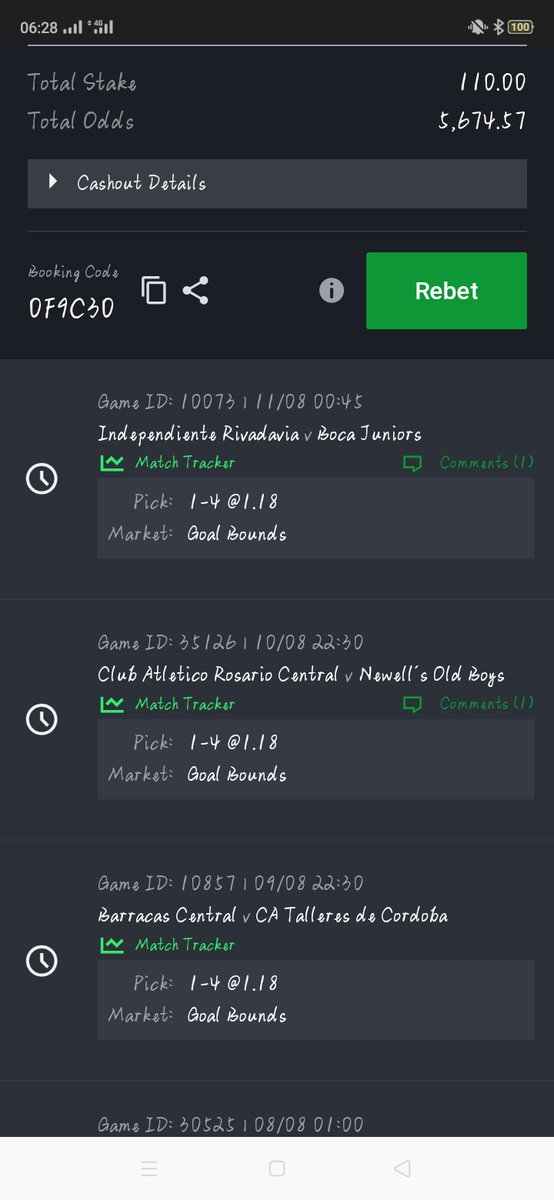 VanxTy3's tweet photo. #SueSPORTYBET. 🔥🔥🔥🔥🔥

#EndSportyBetRobbery 

@Kingkuti_

@Emmanuel_Tips

 @SportyBet 
@Ekitipikin

@general_mayor11

They closed my ticket without a single cutting game innit https://t.co/MFk2Vse48m