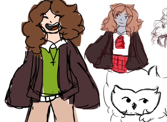 ClancysKnight's tweet photo. Doodles of Fable for @cl0verbyte #fablesmp + character art :D https://t.co/TgEAFrnkPa