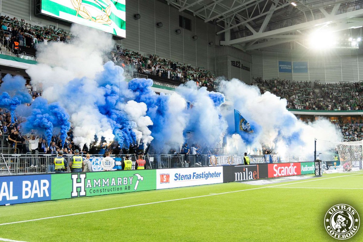 Jontee1904's tweet photo. Blåvita bortaföljen i Stockholm iår, Jävla hjältar! #ifkgbg https://t.co/TDII6viSlN