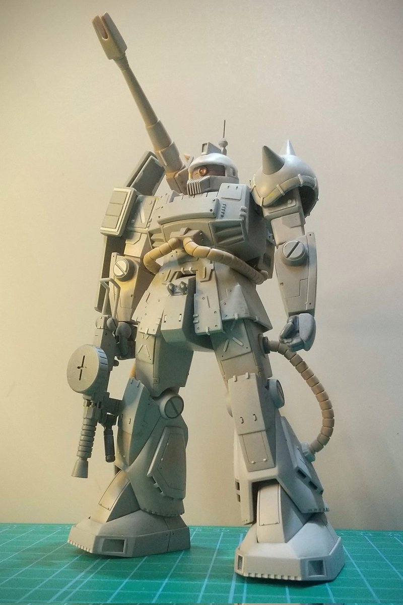 旧キット ザクキャノン
改修工事⛏️🚧終了しました😄
#皆さんのMSVを見せてください